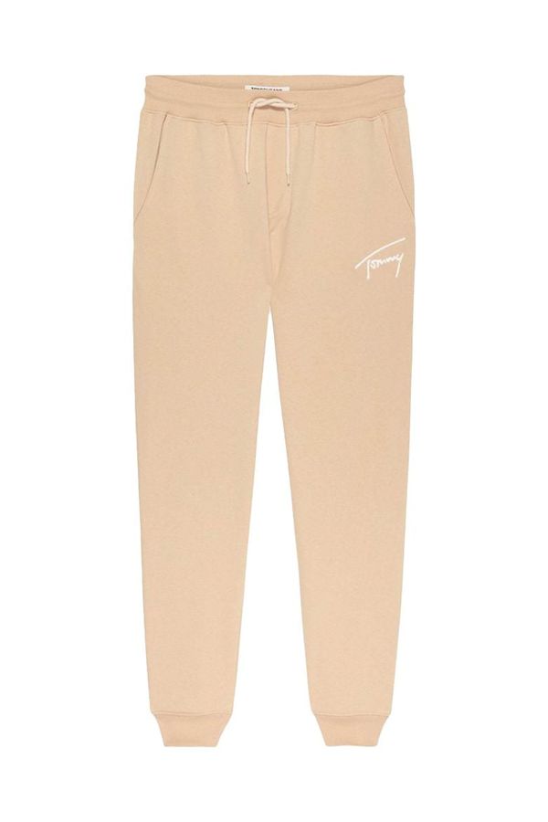 Tommy Hilfiger Tommy Jeans Sweatpants - TJM SIGNATURE SWEATP beige