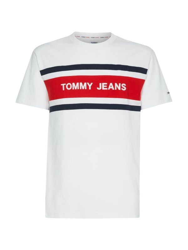 Tommy Hilfiger Tommy Jeans T-shirt - TJM BRANDED TOMMY TEE white