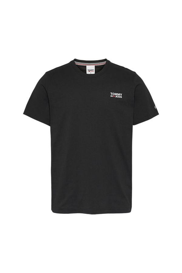 Tommy Hilfiger Tommy Jeans T-Shirt - TJM REGULAR CORP LOGO C NECK black