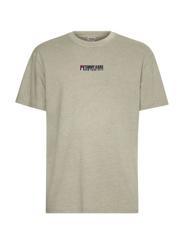 Tommy Hilfiger Tommy Jeans T-Shirt - TJM TURNED FLAG EMBRO TEE grey