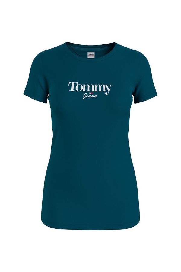 Tommy Hilfiger Tommy Jeans T-shirt - TJW SKINNY ESSENTIAL LOGO 1 SS blue