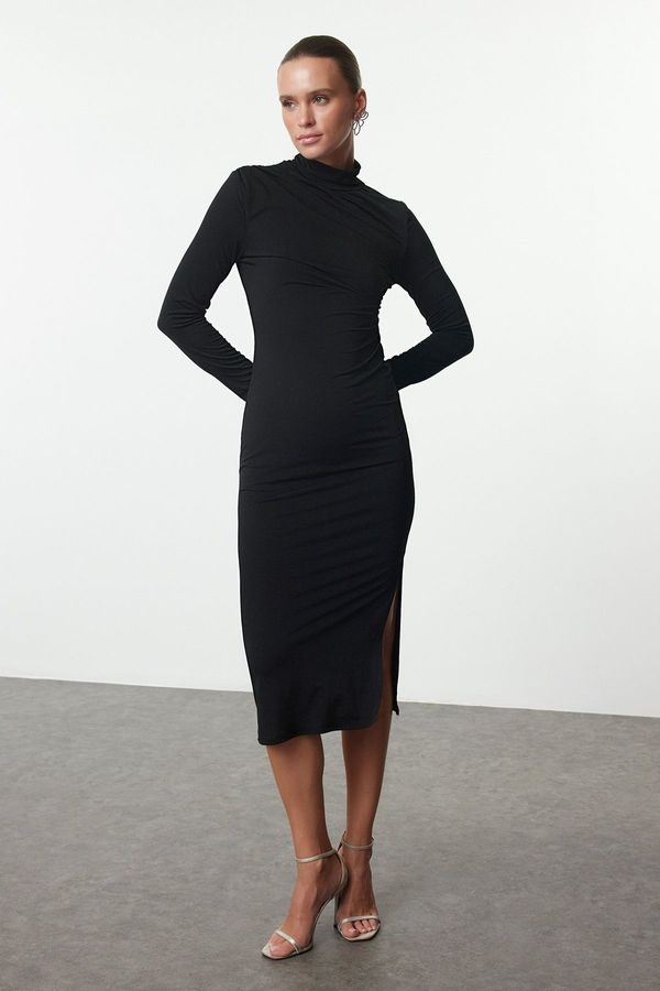 Trendyol Trendyol Black Bodycon Knitted Dress