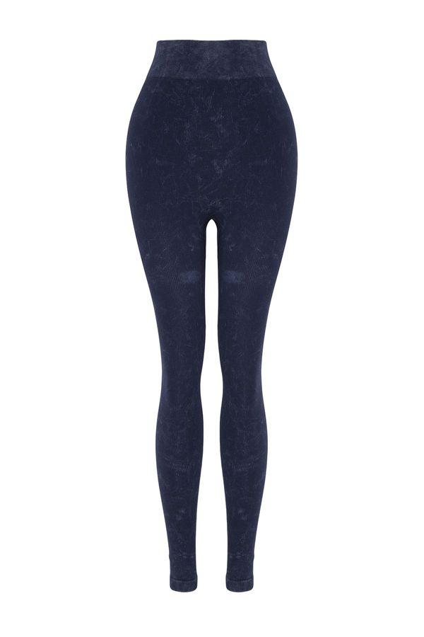 Trendyol Trendyol Dark Navy-Multicolored Seamless Full Length Knitted Sports