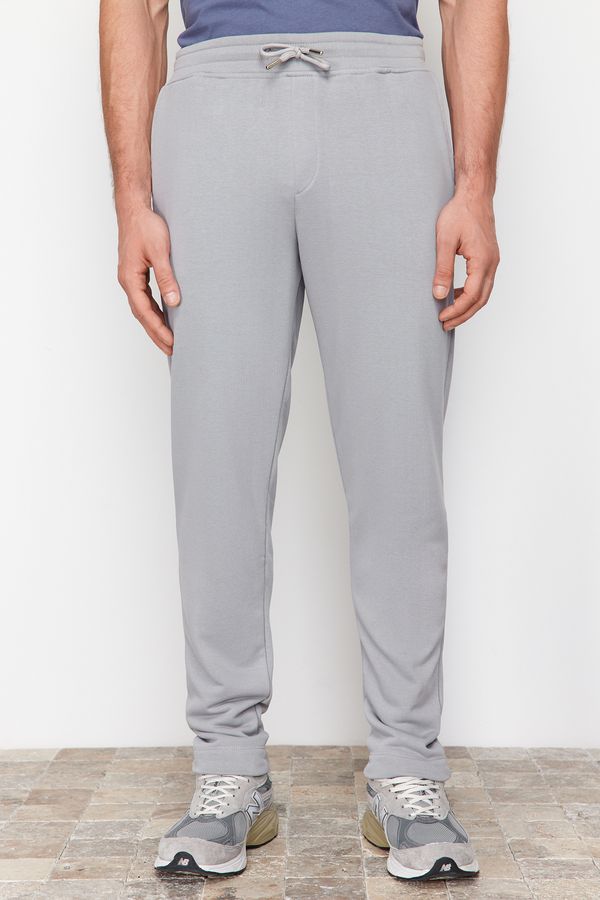 Trendyol Trendyol Gray Men's Basic Sweatpants