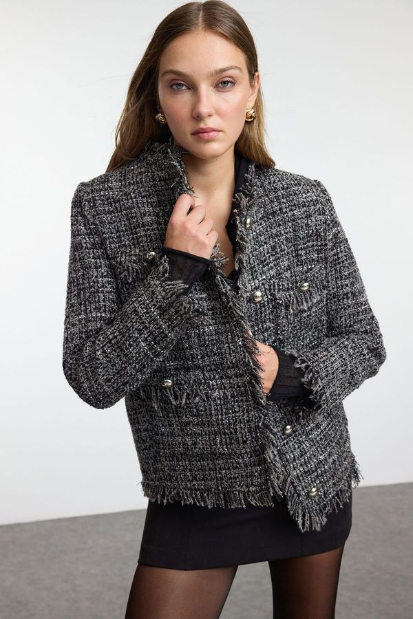 Trendyol Trendyol Gray Regular Coat