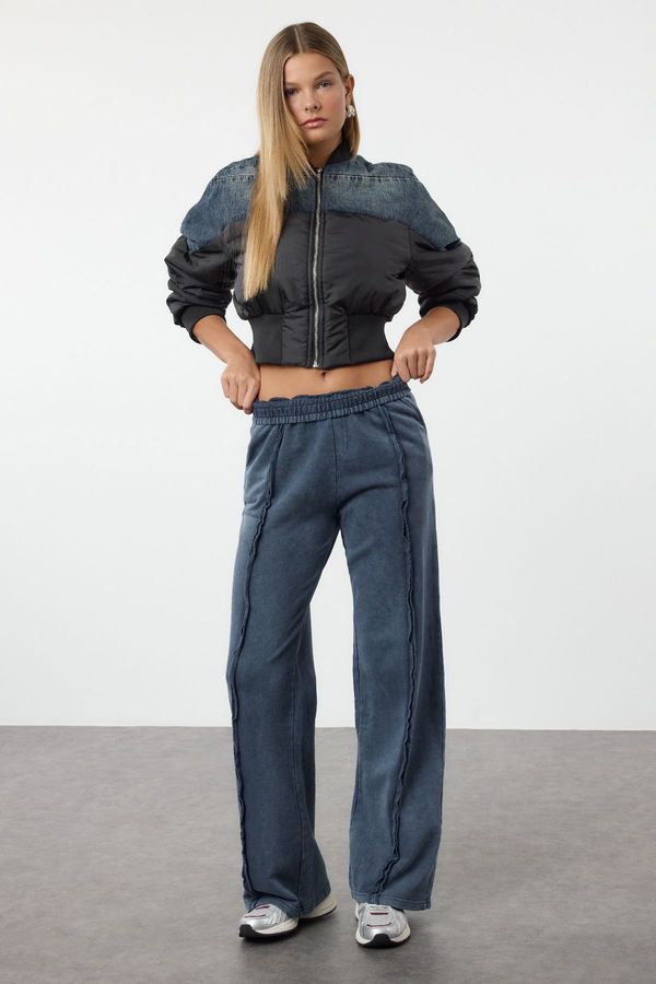 Trendyol Trendyol Indigo Knitted Sweatpants