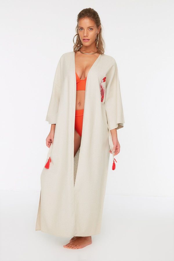 Trendyol Trendyol Kimono & Caftan - Red - Regular fit