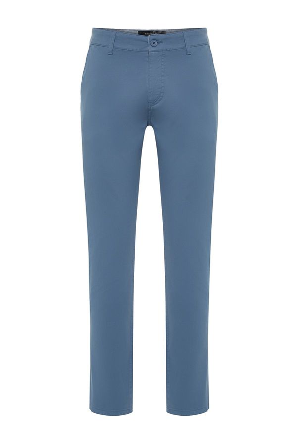 Trendyol Trendyol Light Blue Slim Fit Chino Trousers