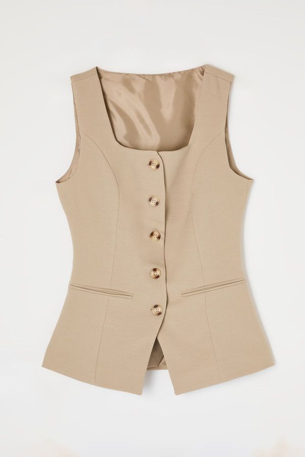 Trendyol Trendyol Mink Fitted Vest