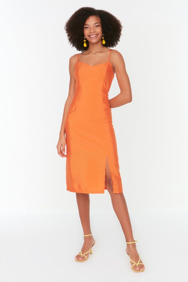 Trendyol Trendyol Orange Strappy Woven Dress
