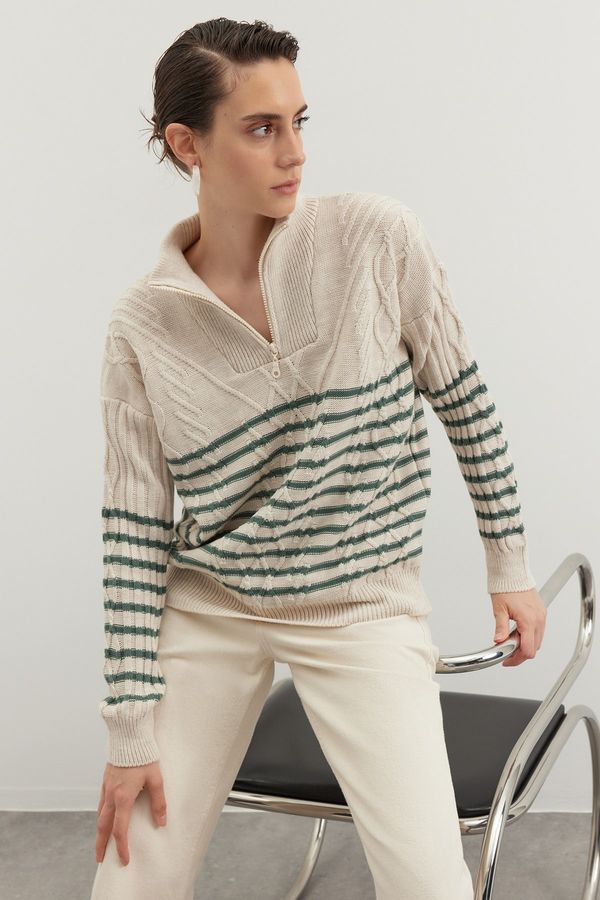 Trendyol Trendyol Stone Wide fit Knitwear Sweater