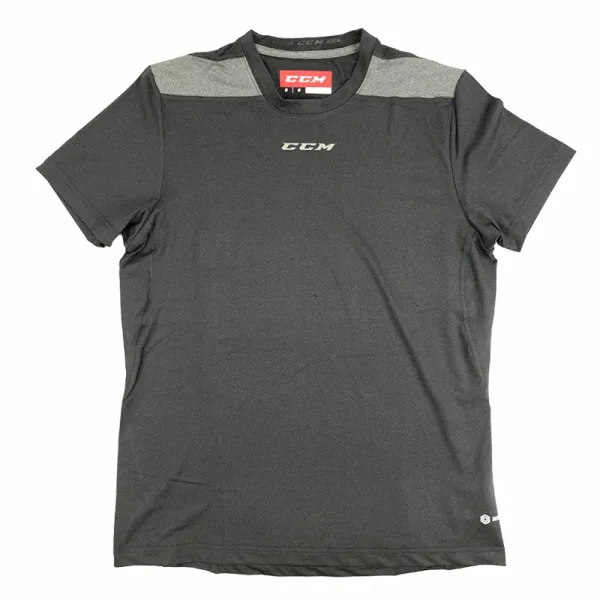 CCM Triko CCM Premium Tech Tee SR, tmavě modrá, S