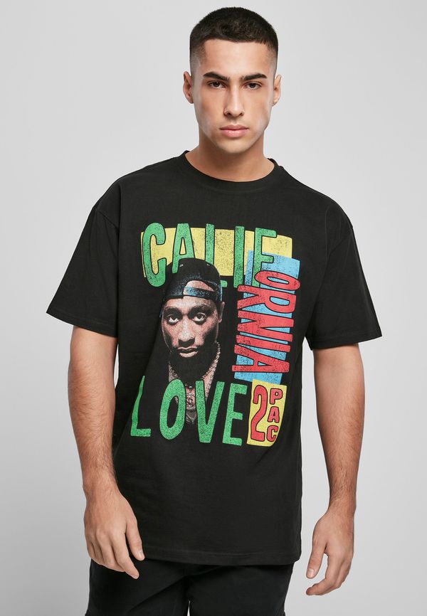MT Upscale Tupac California Love Retro Oversize T-Shirt Black