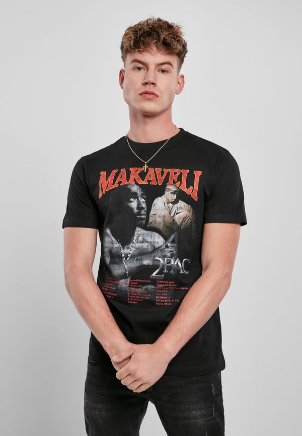 MT Men Tupac Makaveli Black T-Shirt
