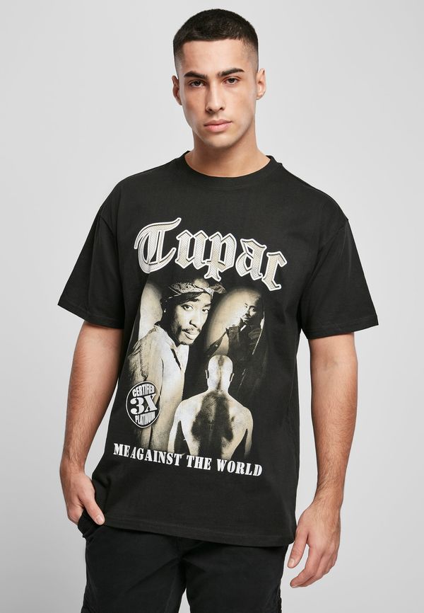 MT Upscale Tupac MATW Sepia Oversize T-Shirt Black