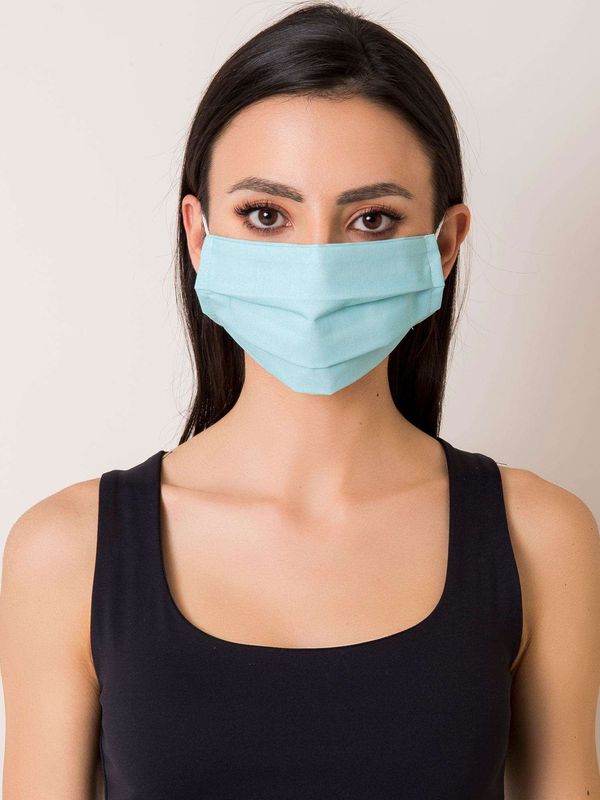 Fashionhunters Turquoise protective mask
