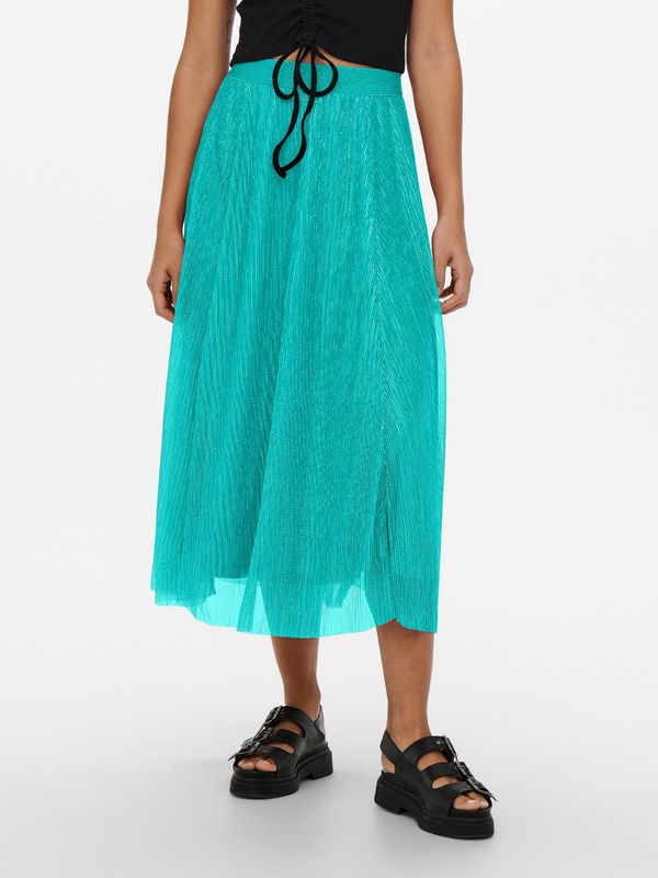 Only Turquoise women's midi skirt ONLY Tinga