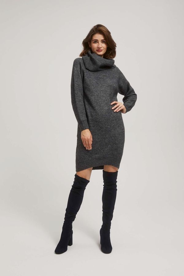 Moodo Turtleneck sweater dress