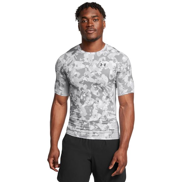 Under Armour UA HG Armour Prtd SS-GRY