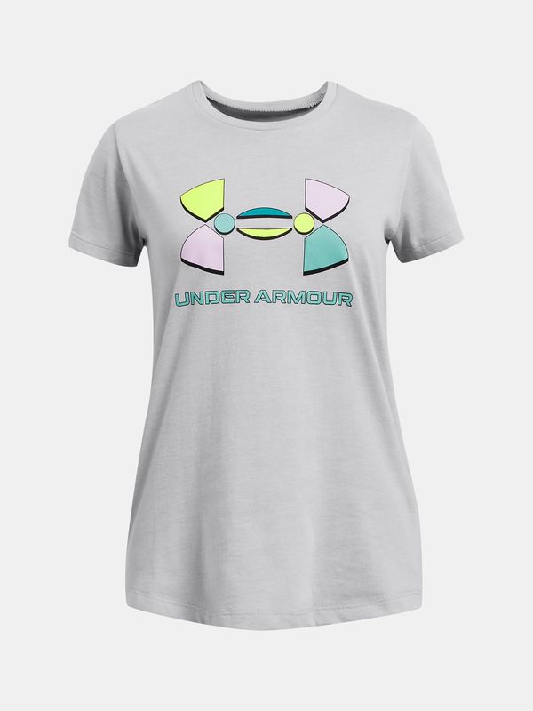 Under Armour Under Armour Girls' T-shirt UA Colorblock BL SS - Girls