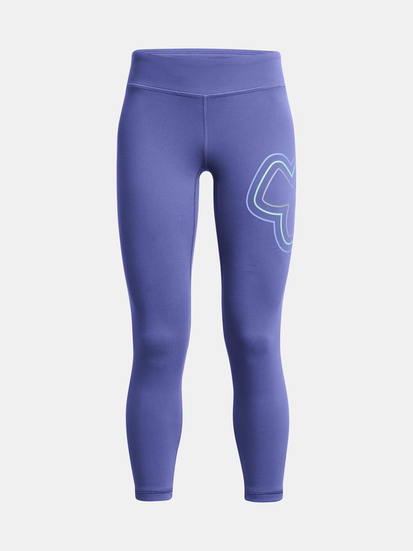 Under Armour Under Armour Leggings Motion Branded Ankle Legging-PPL - Girls