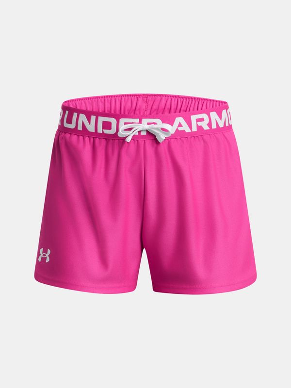 Under Armour Under Armour Shorts Play Up Solid Shorts-PNK - Girls