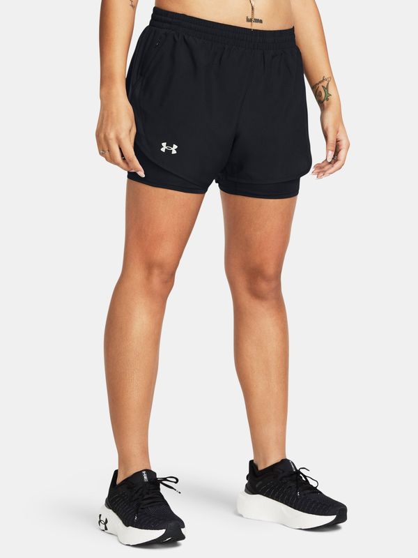 Under Armour Under Armour Shorts UA Fly By 2-in-1 Shorts-BLK - Women