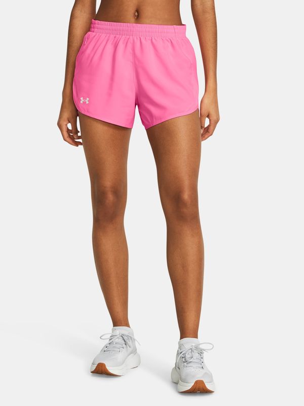 Under Armour Under Armour Shorts UA Fly By 3'' Shorts-PNK - Women