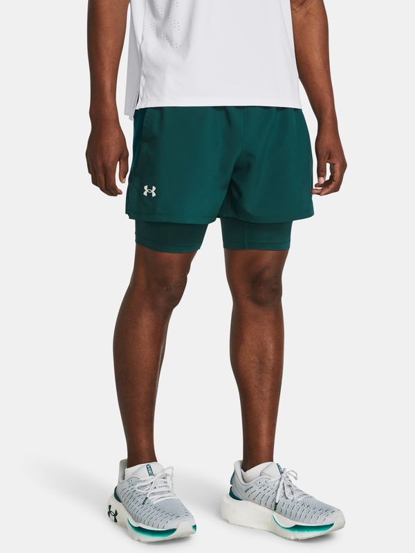 Under Armour Under Armour Shorts UA LAUNCH 5'' 2-IN-1 SHORTS-BLU - Men's