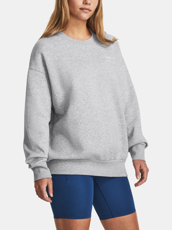 Under Armour Under Armour Sweatshirt Essential Flc OS Crew-GRY - Women