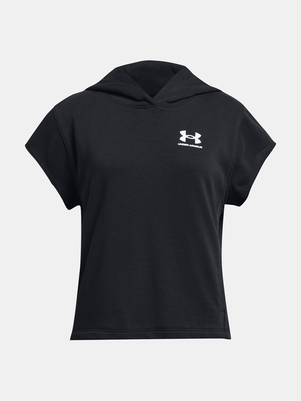 Under Armour Under Armour Sweatshirt UA G Rival Try SS Cut Hdy-BLK - girls