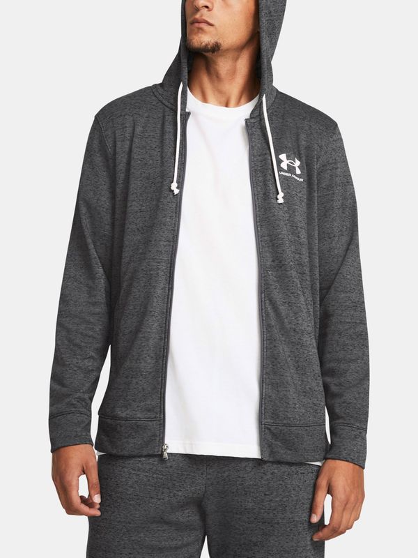 Under Armour Under Armour Sweatshirt UA Rival Terry LC FZ-GRY - Mens