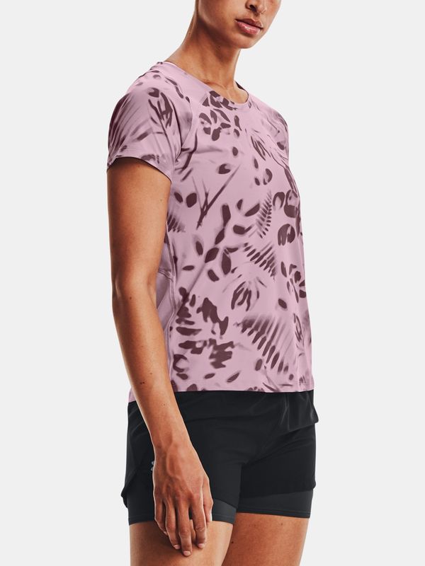 Under Armour Under Armour T-shirt Iso-Chill 200 Print SS-PNK - Women's