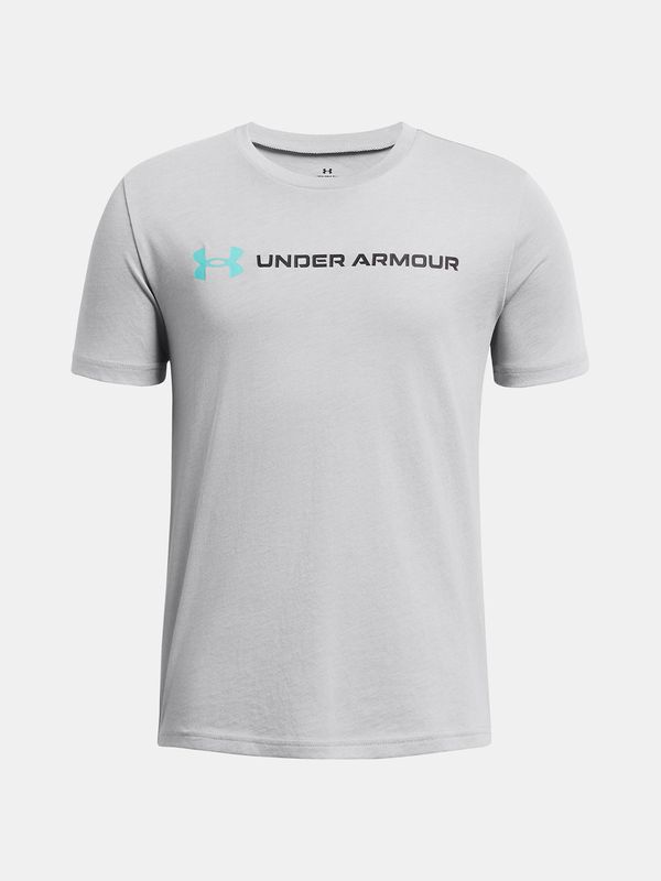 Under Armour Under Armour T-Shirt UA B LOGO WORDMARK SS-GRY - Boys