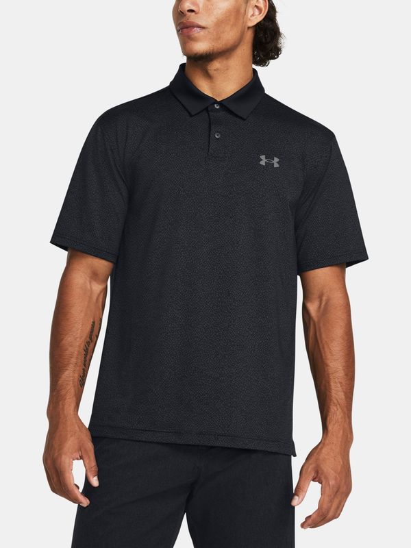 Under Armour Under Armour T-Shirt UA T2G Printed Polo-BLK - Men's