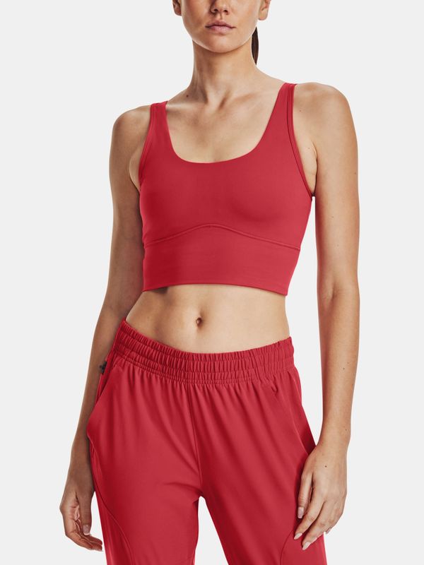 Under Armour Under Armour Tank Top Meridian Fitted Crop Tank-RED - Women