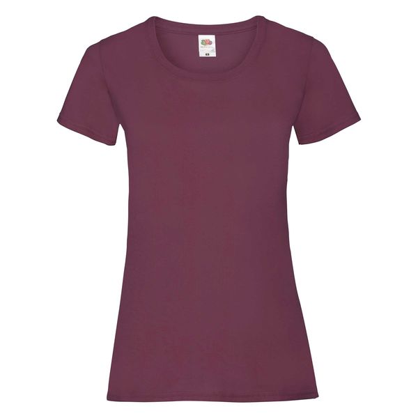 Fruit of the Loom Valueweight Fruit of the Loom Burgundy T-shirt