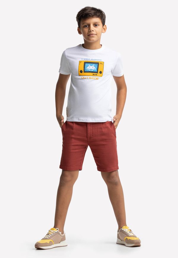 Volcano Volcano Kids's Regular T-Shirt T-Outside Junior B02420-S22