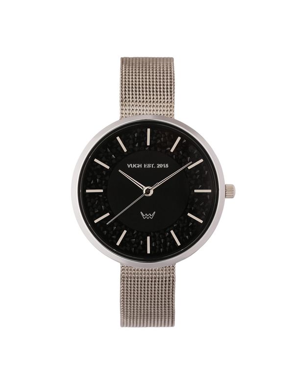 VUCH Watch VUCH Sparkly Dark Silver