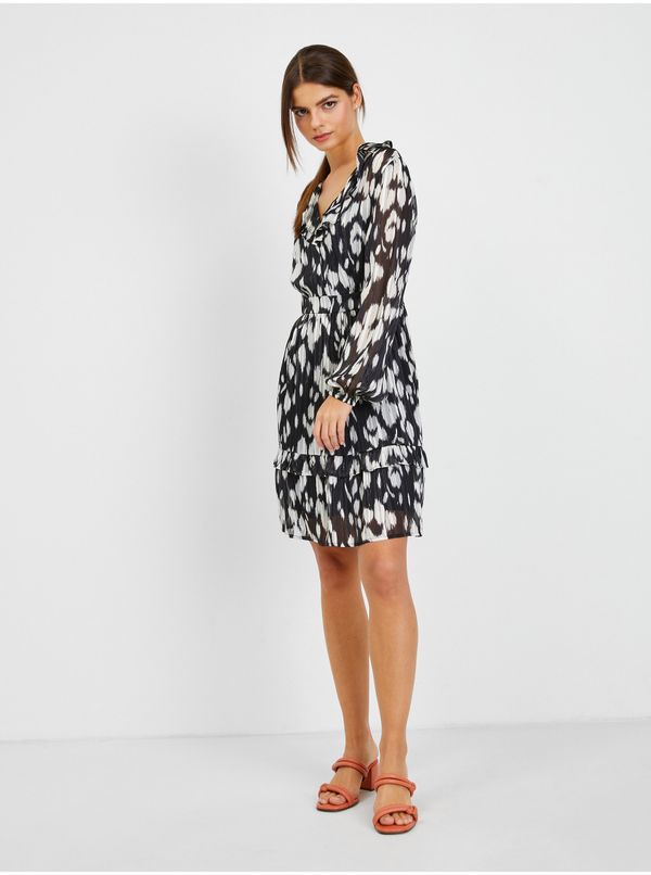 Orsay White and Black Women Patterned Dress ORSAY - Women