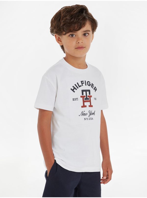 Tommy Hilfiger White boys T-shirt Tommy Hilfiger - Boys