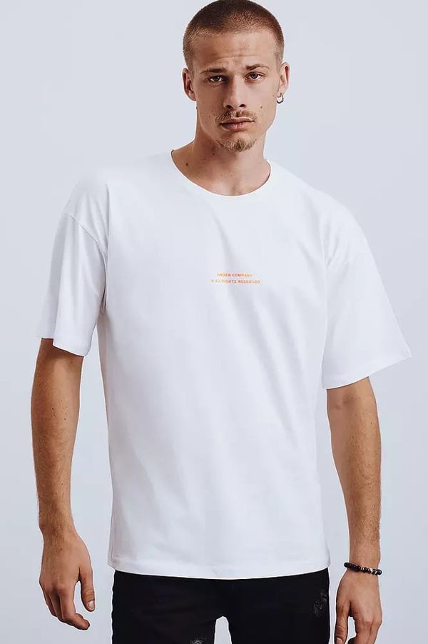 DStreet White men's Dstreet T-shirt with print