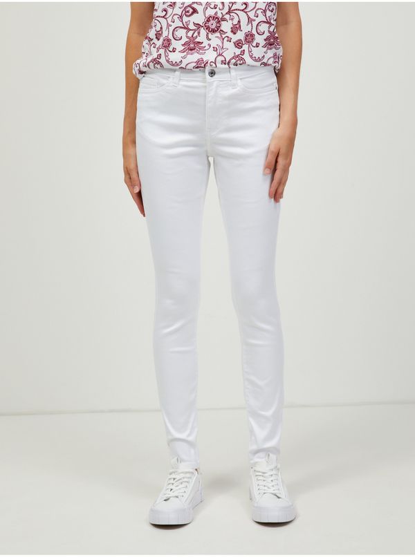 Orsay White skinny fit pants ORSAY