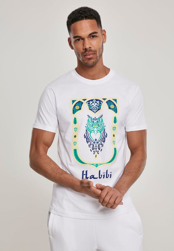 MT Men White T-shirt Habibi Owl