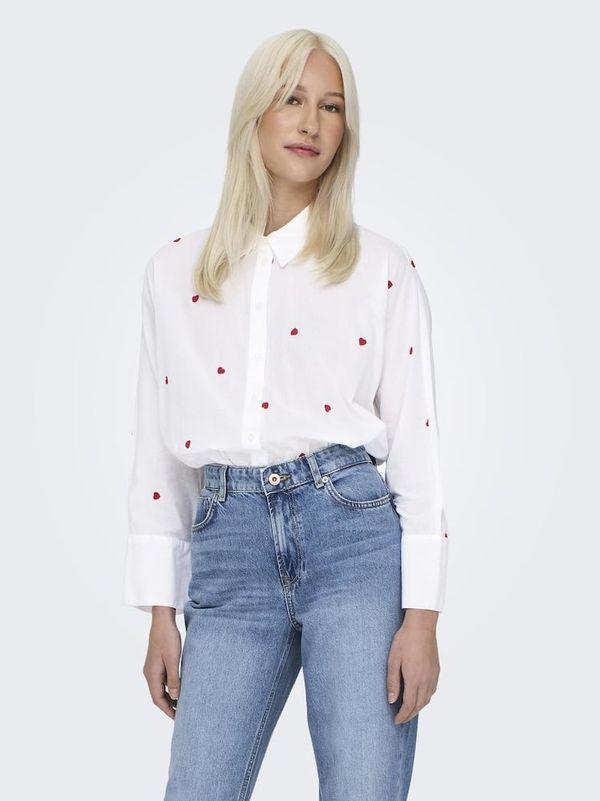 Only White women's patterned shirt ONLY New Lina