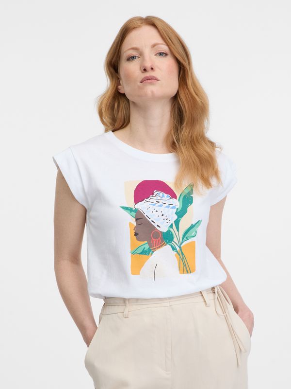 Orsay White Women's T-Shirt ORSAY - Women