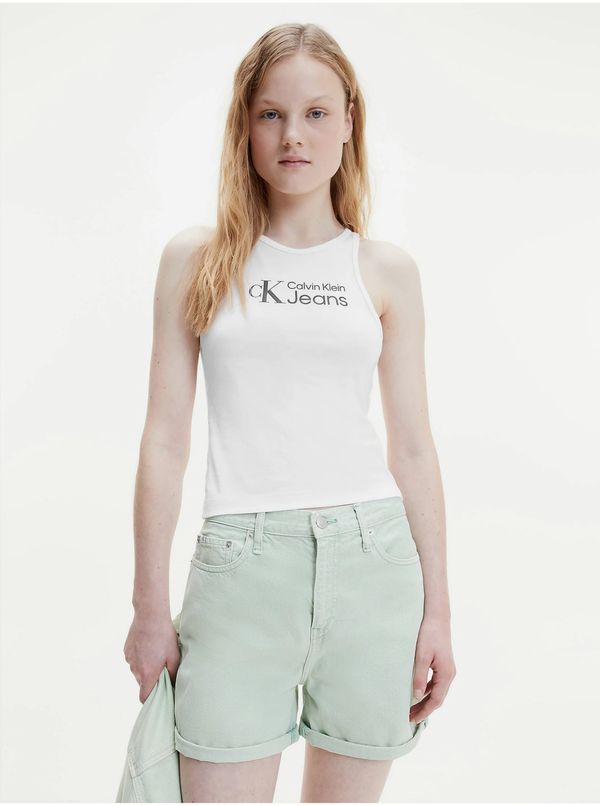 Calvin Klein White Women's Tank Top Calvin Klein Jeans - Women