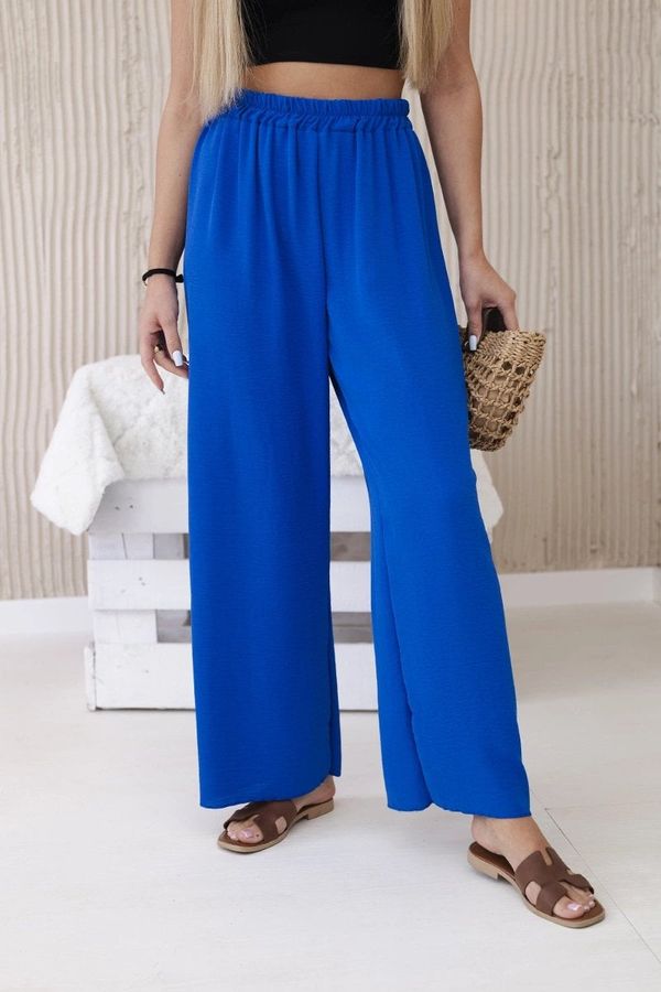 Kesi Wide trousers cornflower blue