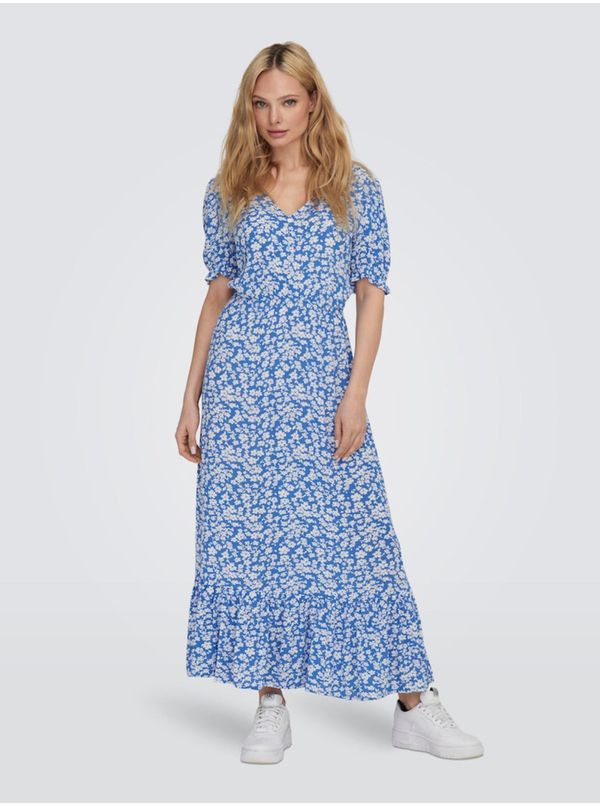 Only Women's blue floral maxi dress ONLY Chianti - Women
