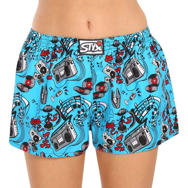 STYX Women's boxer shorts Styx art classic rubber Music